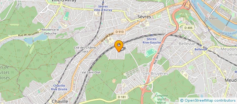 localisation de l'entreprise DHONNER IMMO à SEVRES