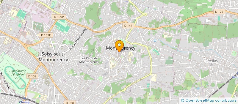 localisation de l'entreprise DHONT OPTIQUE à MONTMORENCY