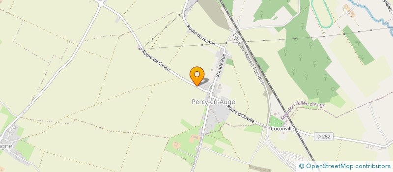 localisation de l'entreprise DHP  MEZIDON VALLEE D'AUGE