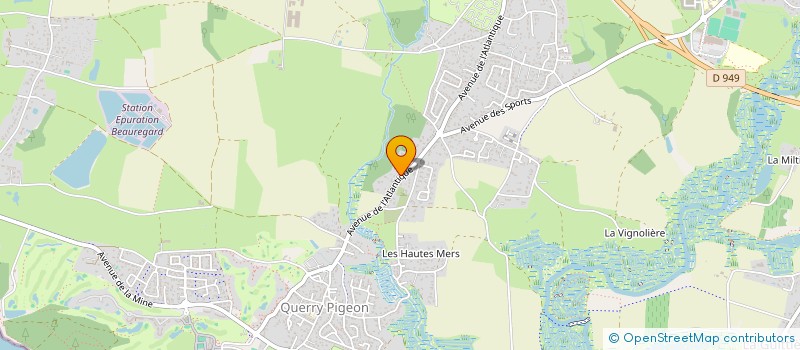 localisation de l'entreprise DHPC  TALMONT-SAINT-HILAIRE