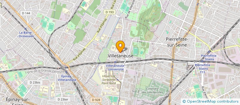 localisation de l'entreprise DHR TRANSPORTS à VILLETANEUSE