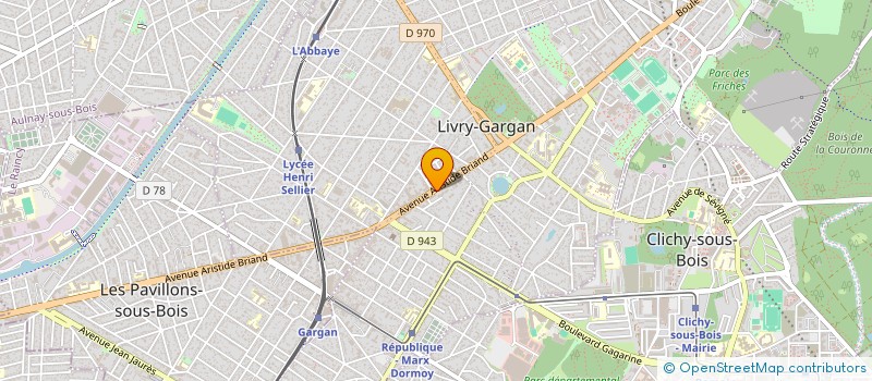 localisation de l'entreprise DHS  LIVRY-GARGAN