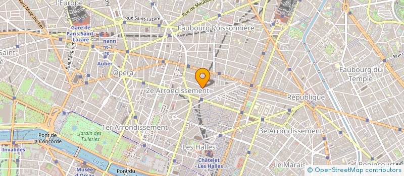 localisation de l'entreprise DHT à PARIS