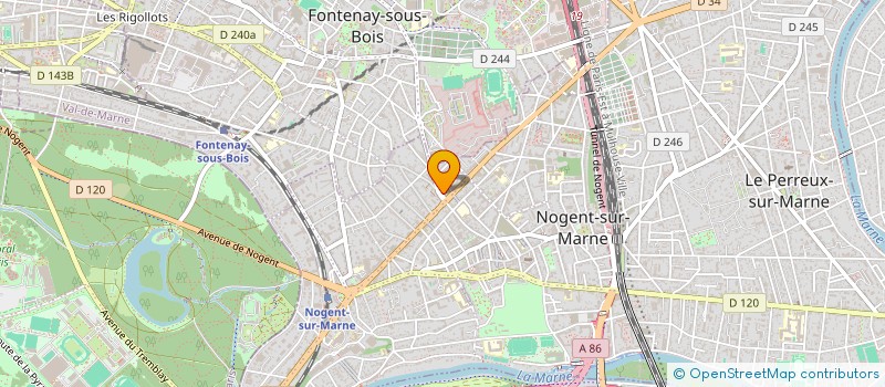 localisation de l'entreprise DHTL ZHOU  NOGENT-SUR-MARNE