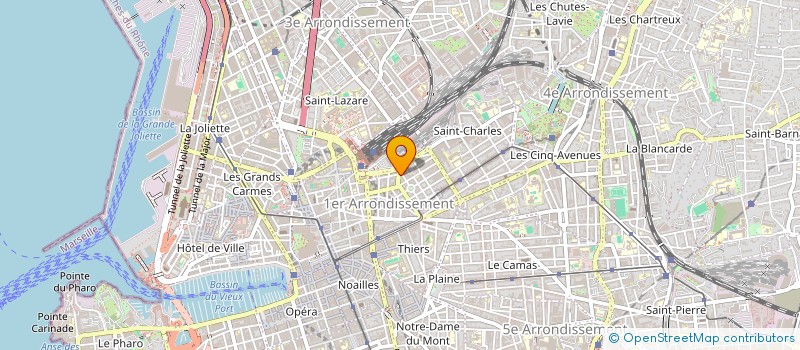 localisation de l'entreprise DHU INVEST à MARSEILLE