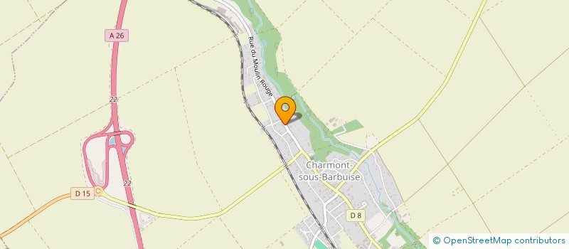 localisation de l'entreprise DHUB'ERGODENTAIRE  CHARMONT-SOUS-BARBUISE