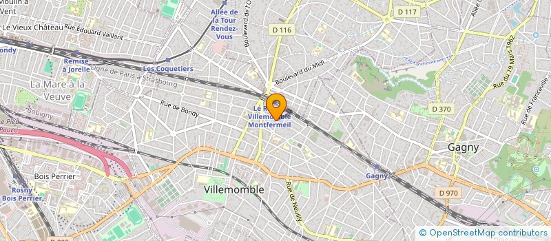 localisation de l'entreprise DHUYS ENERGIE CITOYENNE à VILLEMOMBLE
