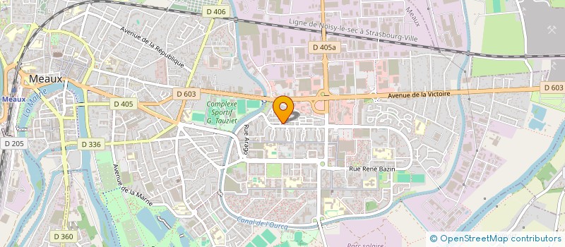 localisation de l'entreprise DHVHP à MEAUX