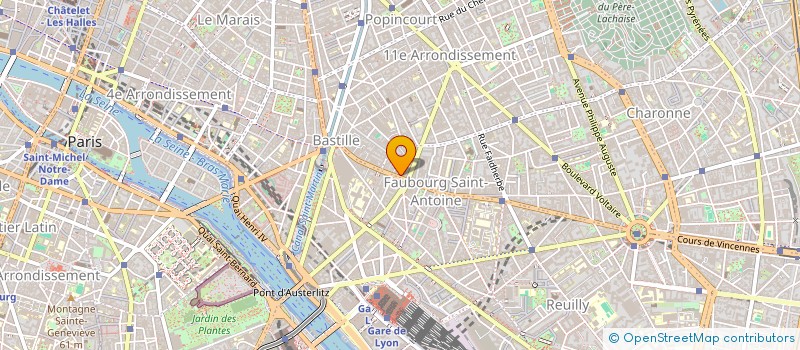 localisation de l'entreprise DHX à PARIS 11