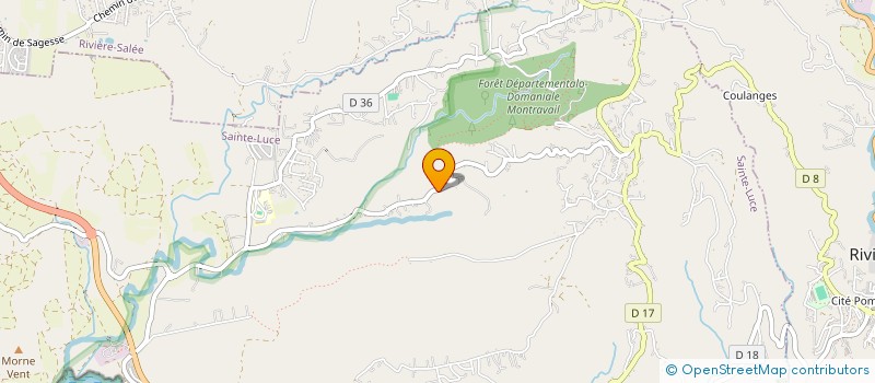 localisation de l'entreprise DHYAN  SAINTE-LUCE