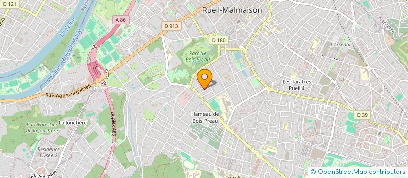 localisation de l'entreprise DHYESE à RUEIL-MALMAISON
