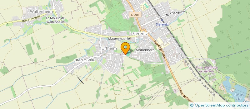 localisation de l'entreprise DHYGITE  SIERENTZ