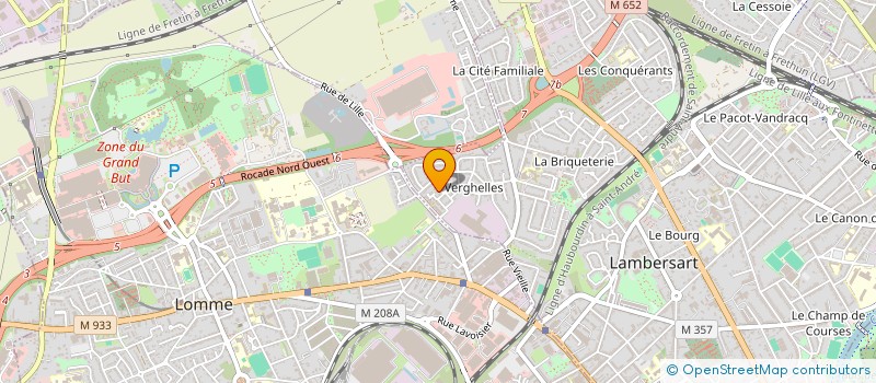 localisation de l'entreprise DHZ&CO à LAMBERSART