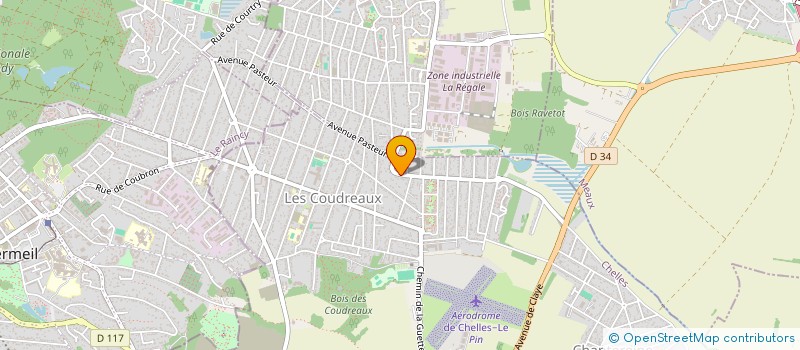 localisation de l'entreprise DHZ LORRAINE  CHELLES