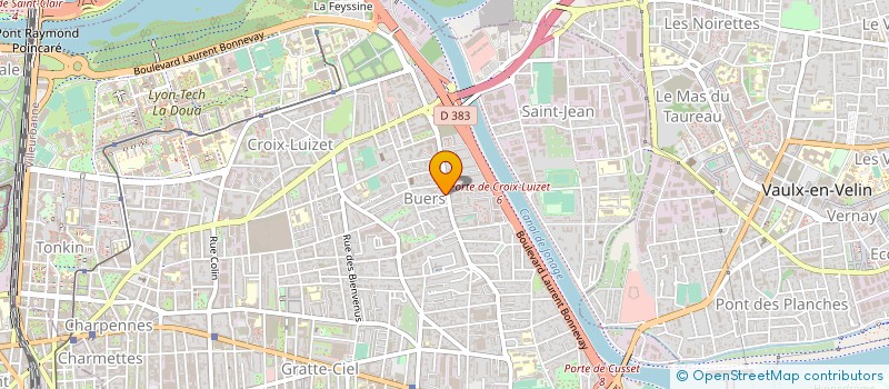 localisation de l'entreprise DI ADAMO  VILLEURBANNE