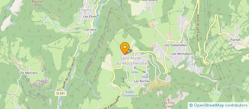 localisation de l'entreprise DI AS  SAINT-NIZIER-DU-MOUCHEROTTE