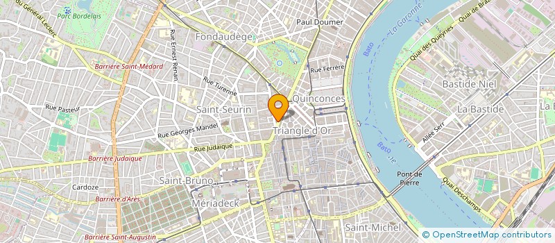 localisation de l'entreprise DI BOSCO  BORDEAUX