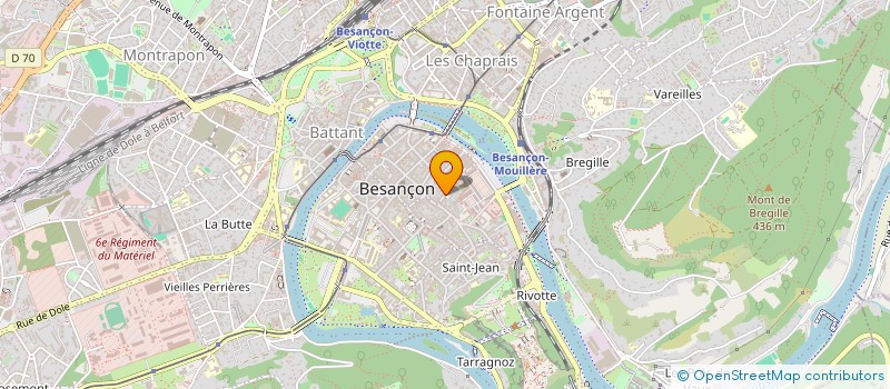 localisation de l'entreprise DI CAPUA ENZO  BESANCON