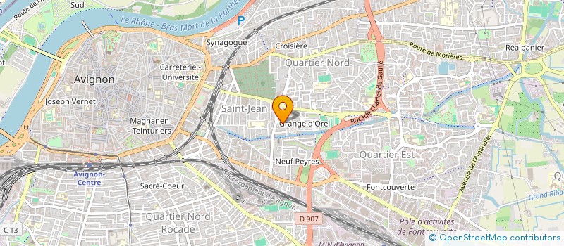 localisation de l'entreprise DI CINTIO CONSTRUCTIONS à AVIGNON