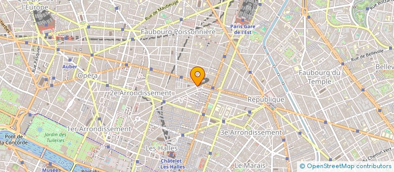 localisation de l'entreprise DI CONFECTION  PARIS