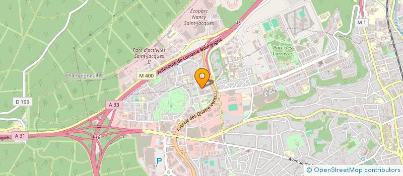 localisation de l'entreprise DI.FA  LAXOU