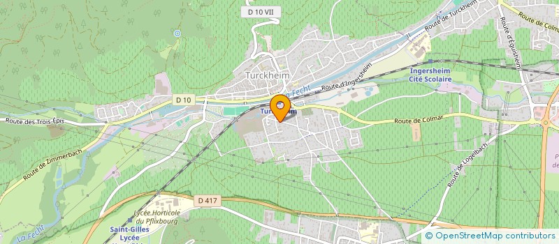 localisation de l'entreprise DI FOGLIO à SOULTZBACH-LES-BAINS