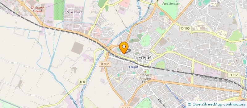 localisation de l'entreprise DI GENOVA à FREJUS