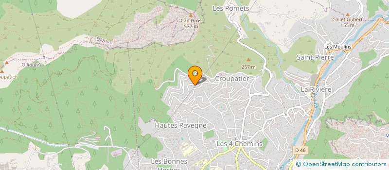 localisation de l'entreprise DI GIOVANNI C ET BEAUBERNARD P à TOULON
