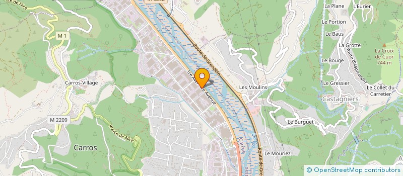 localisation de l'entreprise DI GROUP à CARROS