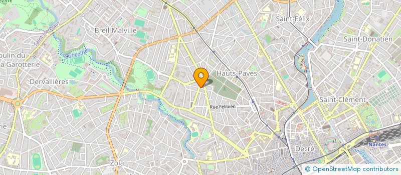 localisation de l'entreprise DI-HEXAN à NANTES