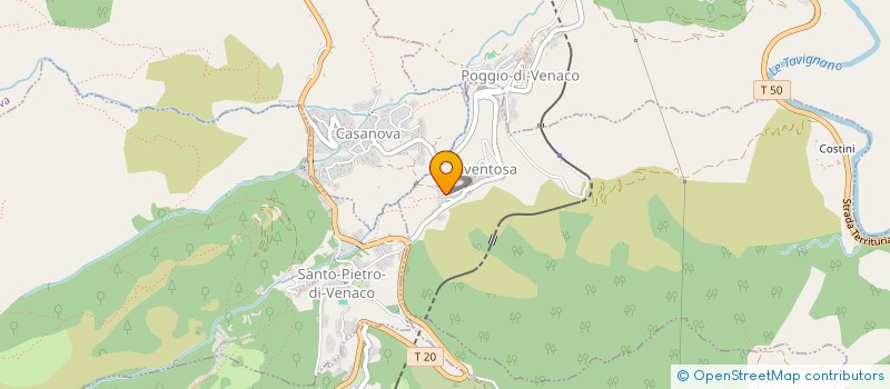 localisation de l'entreprise DI LUNA à RIVENTOSA