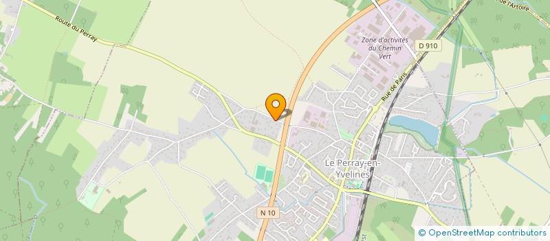 localisation de l'entreprise DI LUNA  LE PERRAY-EN-YVELINES