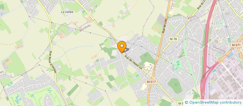 localisation de l'entreprise DI MARMI SAS  BONDUES