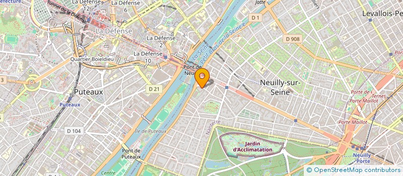 localisation de l'entreprise DI MONTAGLIARI INDIVISION à NEUILLY-SUR-SEINE