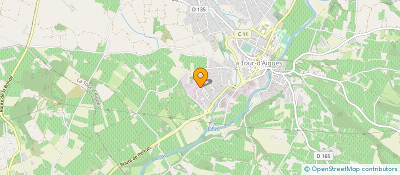 localisation de l'entreprise DI NUCCI ET FILS à LA TOUR-D'AIGUES