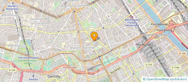 localisation de l'entreprise DI PARADISE (DP)  PARIS