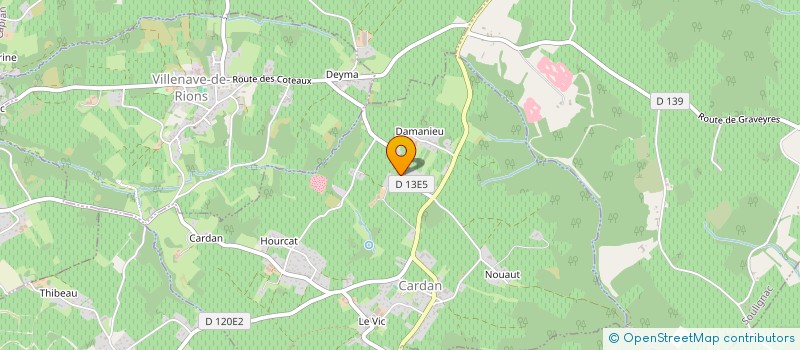 localisation de l'entreprise DI-PAVANA  CARDAN