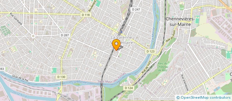 localisation de l'entreprise DI RUZZA à SAINT-MAUR-DES-FOSSES