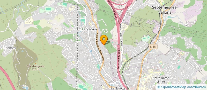 localisation de l'entreprise DI SALVATORE IMMOBILIER à LES PENNES-MIRABEAU