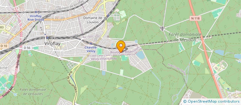 localisation de l'entreprise DI SAN PETEL à CHAVILLE