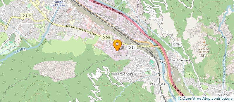 localisation de l'entreprise DI SANTE SUD-EST à SAINT-JEAN-DE-MAURIENNE