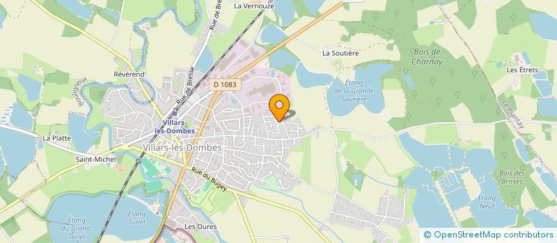 localisation de l'entreprise DI SAVIMMO - CONSTITUTION à VILLARS-LES-DOMBES