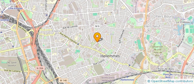 localisation de l'entreprise DI SECURITY à LILLE
