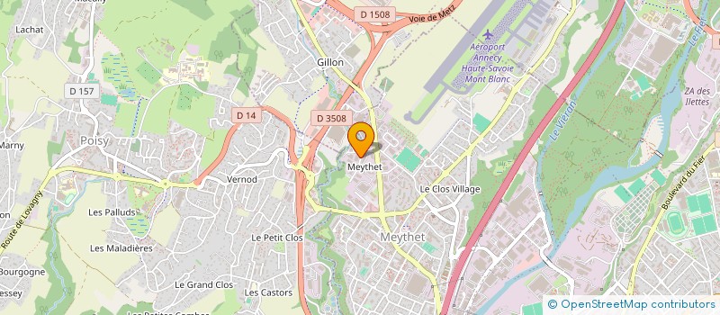 localisation de l'entreprise DI SPA à ANNECY