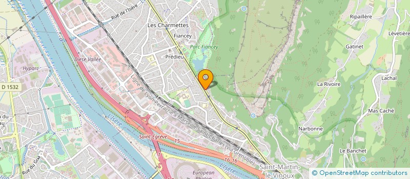 localisation de l'entreprise DI STASI  SAINT-MARTIN-LE-VINOUX