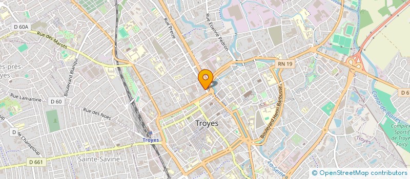 localisation de l'entreprise DI STEFANO BAUDUIN à TROYES