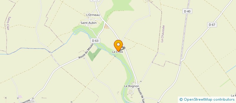 localisation de l'entreprise DI VENDRA NERA  SAINT-JEAN-DE-SAUVES