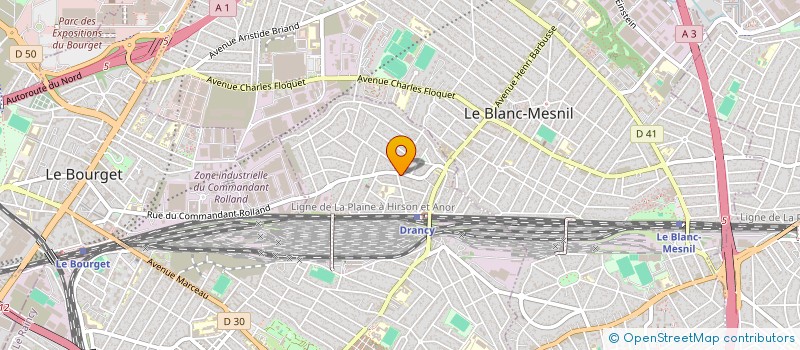 localisation de l'entreprise DI VITO - ROSCIARDI à DRANCY