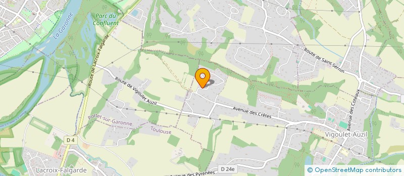 localisation de l'entreprise DI2J  VIGOULET-AUZIL