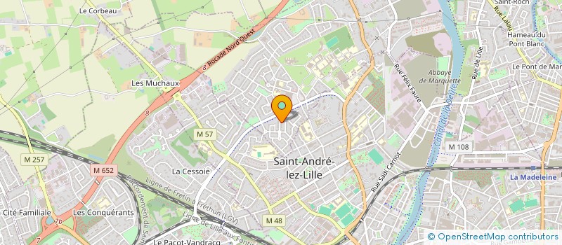 localisation de l'entreprise DIA  MARQUETTE-LEZ-LILLE